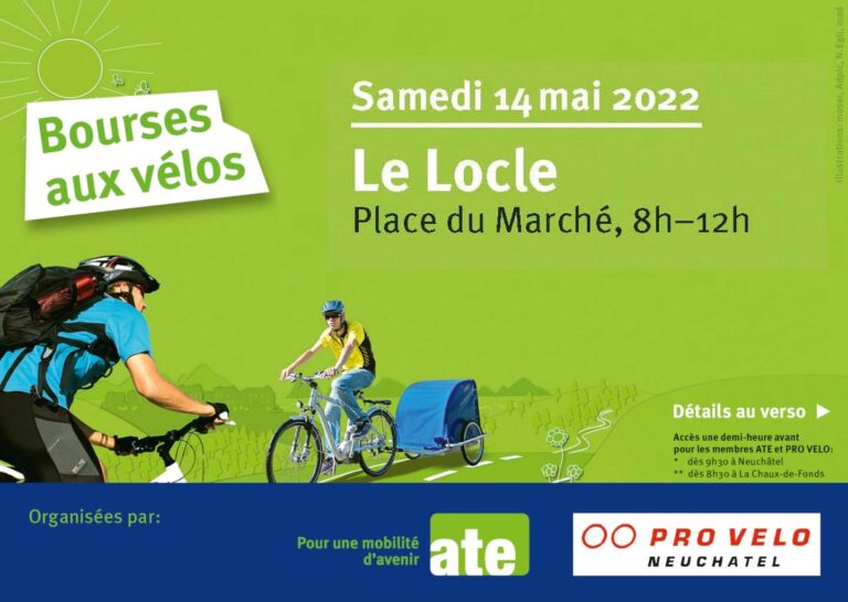Lire la suite à propos de l’article 14 mai : Bourse aux vélos !